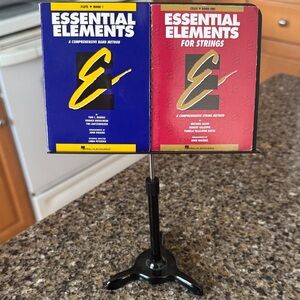 American Girl Doll Musical Instrument Set - Stand, Flute, Chart and 2 books